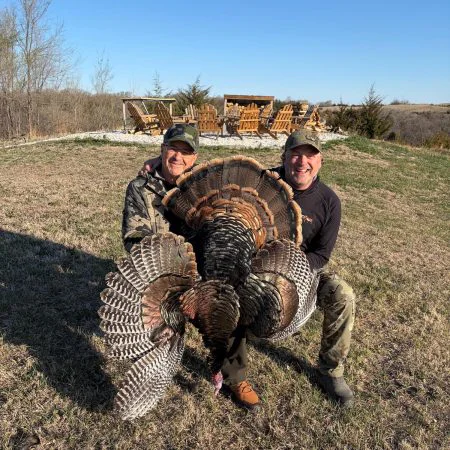 Merriam turkey hunting at the Fellowship Adventures Ranch